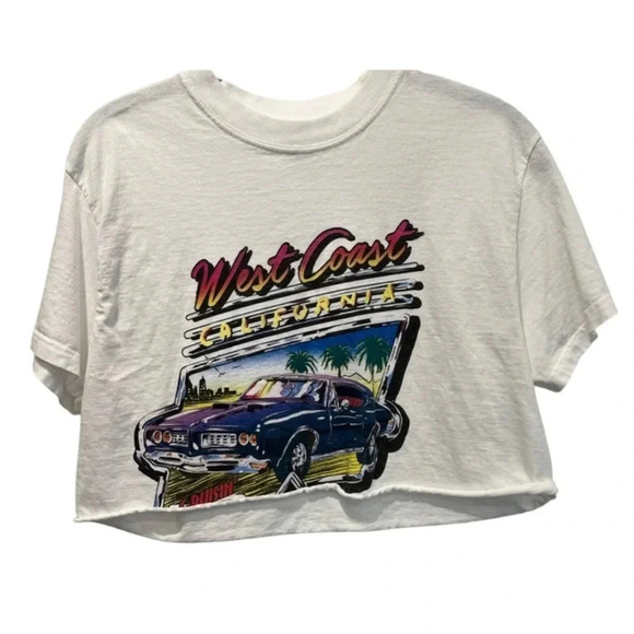 Brandy Melville Tops - Brandy Melville West Coast California Shirt